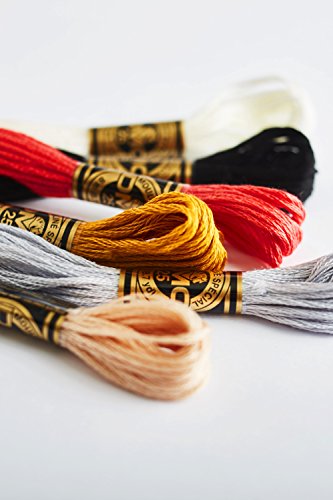DMC 117-563 Six Stranded Cotton Embroidery Floss, Light Jade, 8.7-Yard - color: Light Jade, size: 8.7 yards
