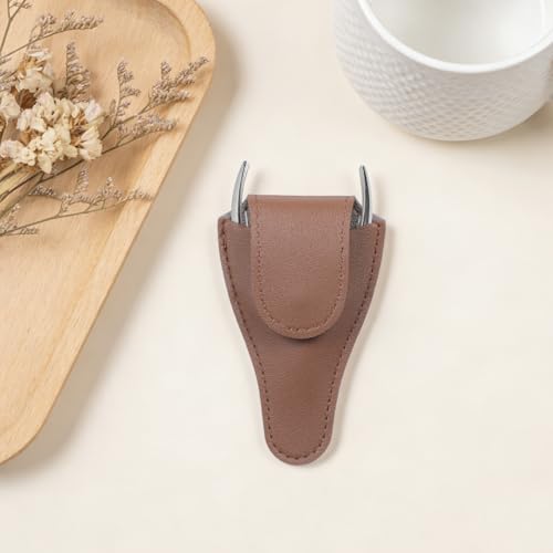 Angoily Nail Scissor Pouch, 3Pcs Cuticle Trimmer Shears Protective Case