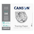 Canson Artist Series Tracing Pad Tape Binding, 50 Sheet, Art Supplies for Students & Professionals 14x17 inch - size: 14x17 inch
