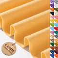 Butter Yellow Soft Felt Sheet 36'' X 36'', 1.4mm Large Felt Fabric Sheet - color: Butter Yellow