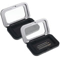 2 Pcs Sewing Pin Storage Case Magnetic Needle Holder Case with Clear Lid Needle Keeper Organizer Box for Quilting Craft Paper