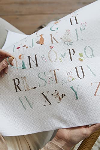 DMC Animal Alphabet Sampler Cross Stitch Kit