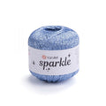 YarnArt Sparkle - Metallic Glitter Fine Lightweight Yarn for Crochet & Knitting, Amigurumi, Cardigans, Shawls, Bag Making, Soft Craft (1318) - color: 1318