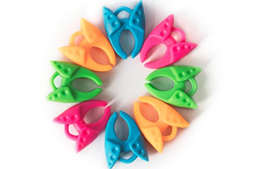 Set of 48 Embroidex Bobbin Holder Clamps Clamp Thread Saver Set Hugs Bobbins & Prevents Thread Unwinding – Works with Type A L & M Bobbins Ideal for Sewing, Embroidery & Quilting Enthusiasts