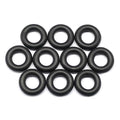 10pcs Bobbin Winder Rubber Tires O Ring Compatible with Sewing Machine Singer 15-91, 66-16, 99K, 128-3,#15287 - color: 10pcs
