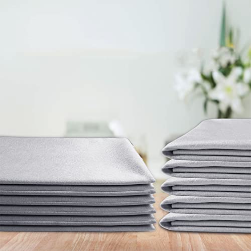 Jtnohx Craft Felt Sheets 1 Square Yard Felt Fabric Grey 1.4mm - color: Gray