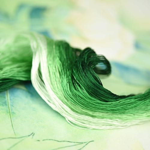Natural 100% Mulberry Handmade Embroidery Silk Thread Silk Floss (71) - color: 71