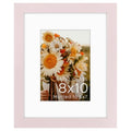 Golden State Art 8x10 Pink Picture Frame Mat for 5x7 Real Glass - color: Pink, size: 8x10