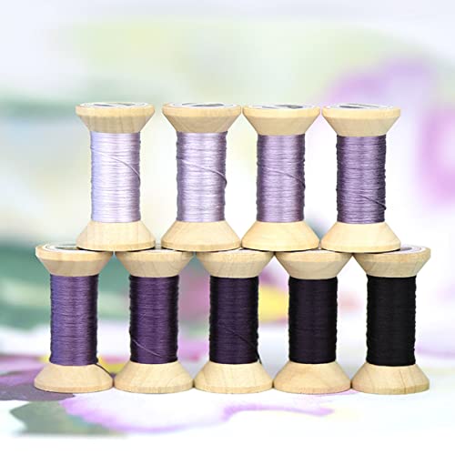 Natural 100% Mulberry Handmade Embroidery Silk Thread Silk Floss (74) - color: 74