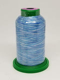 Isacord Embroidery Thread Variegated (9605 Ocean)