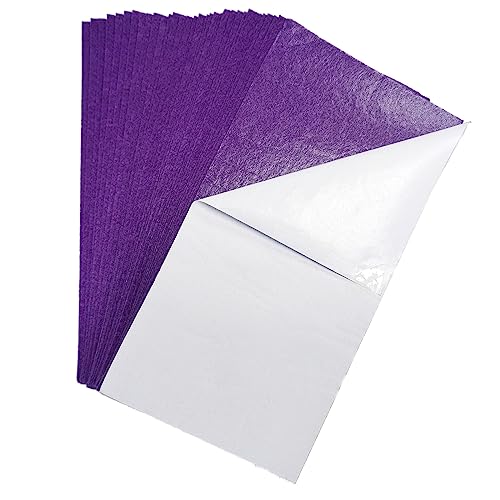 Jtnohx Self Adhesive Felt Sheets Adhesive Backed Felt Fabric Purple 33Pcs - color: Purple