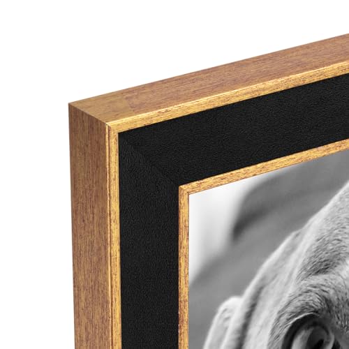 Suede 10x14 Frame - Single Frame, Elegant Black 10 x 14 Poster Frame with Mat for 8x12, 10x14 Picture Frames for Artwork, Puzzles, Photos, and Movie Posters - color: Black, size: 10" x 14" / 8" x 12" mat