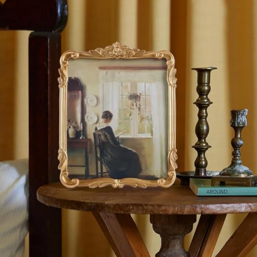 Vintage Picure Frame 10x12 Antique Victorian Gold Bronze Wall Decor - color: Golden Bronze, size: 10x12