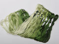 100% Mulberry Silk Embroidery Thread 8 Colors 22m Each (45) - color: 45