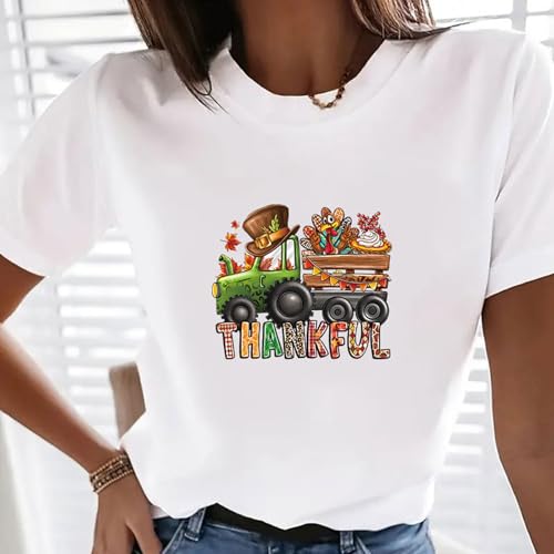 Fall Heat Transfers Iron On Patches for Clothing Autumn Thanksgiving Day Iron on Stickers Pumpkin Turkey Iron On Vinyl Stickers for t-Shirt Hoodies Bags Fabric Decorations 6 Large Appliques - color: Fall Heat Transfers