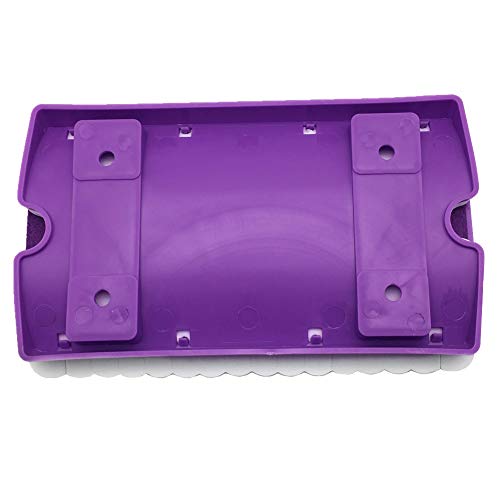 30 Positions Floss Organizer Embroidery Shelf Thread Organizers for Cross Embroidery Thread Holder with 4Pcs Replaceable Paper Card Needle Holder (Purple) - color: Purple