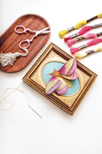 Stumpwork Embroidery & Thread Painting: Stitch 3-D Nature Motifs