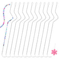 GarfxG 12 PCS Bead Spinner Needles, Big Eye Curved Seed Beading Needles - style: 12pcs Spinner Needles