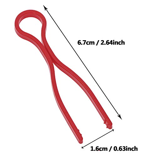 Tupalizy 5 Colors Plastic Bobbin Thread Holders Thread Buddies Bobbin Clips Clamps for Bobbins Embroidery Thread Spools Organizing Pairing Matching Quilting Sewing Machine Accessories, 30PCS