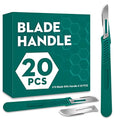 YixangDD 20 PCS Scalpel Blades with #10 Scalpels Surgical Blades - color: 20 PCS Handle With Blades #10