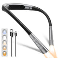 Glocusent Upgraded Neck Light,100Hrs Slimmer Reading Light for Books in Bed - color: Gray