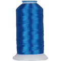 ThreadArt Polyester Machine Embroidery Thread, 1000M 40wt, Dodger Blue 797 - color: Dodger Blue