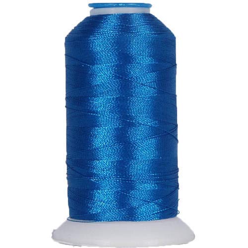 ThreadArt Polyester Machine Embroidery Thread, 1000M 40wt, Dodger Blue 797 - color: Dodger Blue
