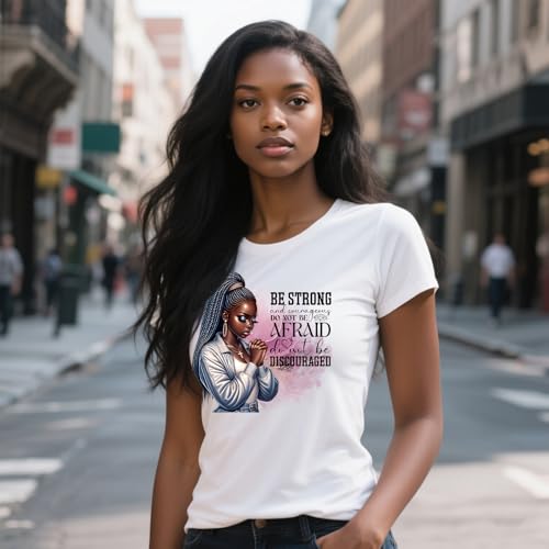 Wxiben 20 Pcs Black Girl Iron on Transfer Dtf Transfers Ready to Press - style: Pray Black Girl