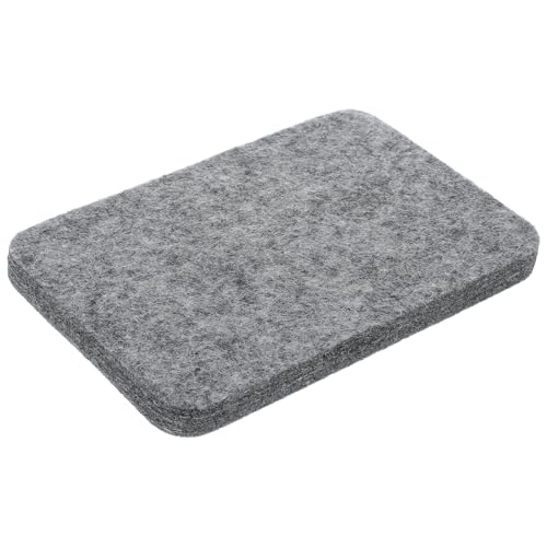Aeaocvo Needle Felting Pad, 4×6 in Needle Felting Mat, Gray Sponge Pad for Any Wool Felt Supplies - size: 4×6 inch