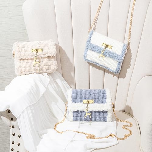 SXYYDSG 1 Set Blank Needlepoint Canvas Sheets, Hand- Knit Woven Bag Making Tool, DIY Plastic Mesh Canvas Sheet Knitting Kit for Handmade Yarn Knit Crochet Projects and DIY Sewing Bag