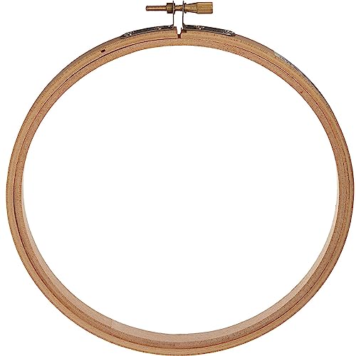 Darice Wood Embroidery Hoops, 6-Inch