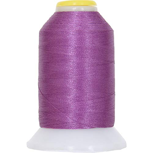ThreadArt 60wt Embroidery Bobbin Thread, 1000M, Lilac - color: Lilac