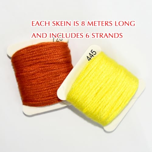 Friendship Bracelet String Kit String Bracelet Making Kit with 80 Skeins Embroidery Floss Cross Stitch Thread with Storage Box - color: 80 colors