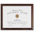 Lawrence Frames Lawrence Woods Frame, 8.5x11, Esspresso Brown - color: Esspresso Brown, size: 8.5x11