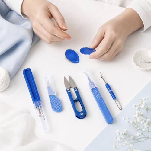 7 PCS Seam Rippers for Sewing, Thread Remover Tool with Storage Case