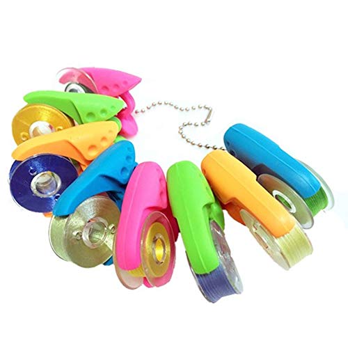 YEQIN 12 Pieces Bobbin Holder/Clamps Keeping Bobbin Thread Tails Under Control and No More Thread Getting Tangled - size: 12 Pieces
