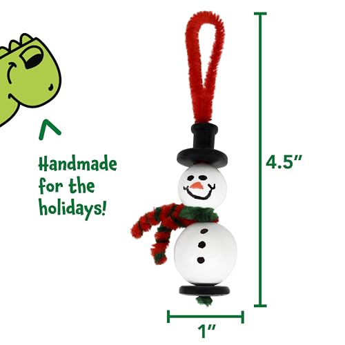READY 2 LEARN Christmas Crafts, Create Your Own Bead Snowmen, Set of 4