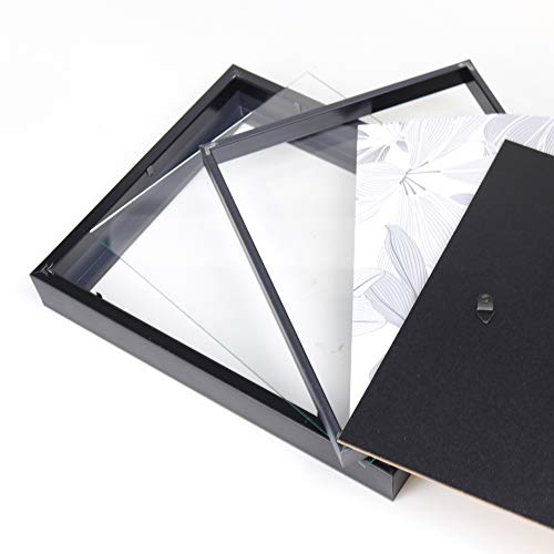 Lawrence Frames 785080 Shadow Box Frame, 8x10, Black - color: Black, size: 8 x 10 inches