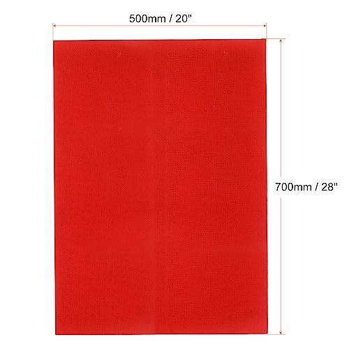 HARFINGTON 14 Count Cross Stitch Cloth Fabric 20 by 28 in Red - color: Red, size: 14 Count
