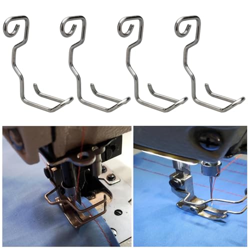 TorSor 10 Pack Sewing Machine Finger Guard Safety Protector to Prevent Hands Hit Needle for Singer Classic Juki Consew Yamata Brother Strong Tough Chain Stitch Machines Beginner Sewer