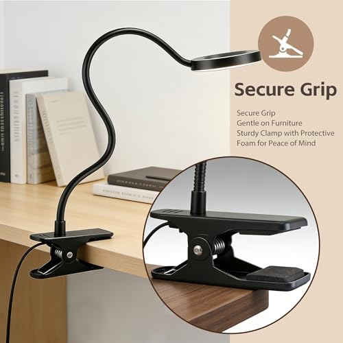 Sunny Power LED Clip On Book Light Eye-Care Bedside Reading Light for Kids