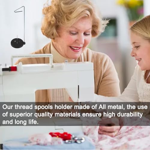 Thread Spool Holder Stand – Metal Spool Holder for Embroidery Quilting