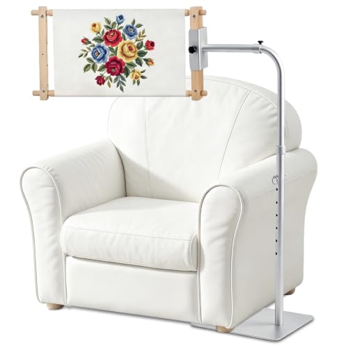 Cross Stitch Floor Stand for Lowery Needlepoint Stand, Height Adjustable