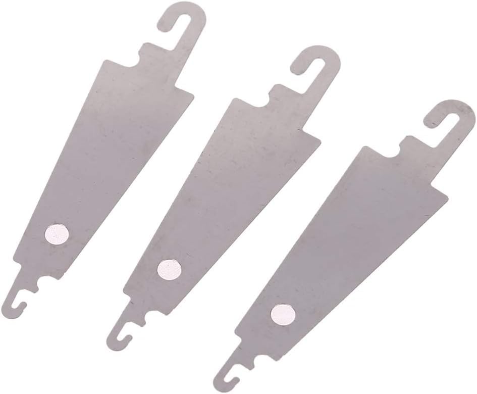 20pcs Silver Metal Large Eye Needle Threaders Embroidery for Cross Stitch Threading Too Embroidery Cross Stitch Sewing Tools