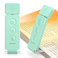 Glocusent Eye-Caring 12 LED Book Light, Compact Rechargeable Reading Light - color: Sky Blue
