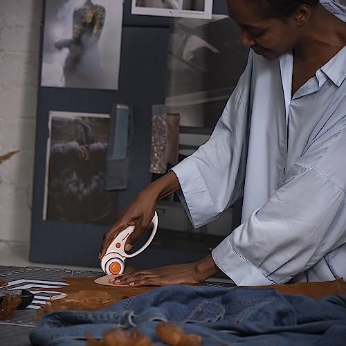 Fiskars 45mm Loop Rotary Cutter for Fabric, Arts, Crafts, Sewing - color: Standard
