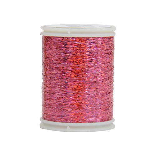 ThreadArt Sparkle Holographic Thread, 300M, Fuchsia - color: FUCHSIA
