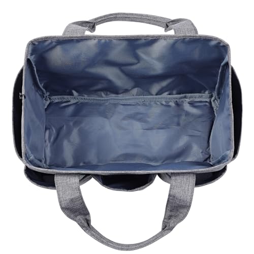 HOMEST Craft Organizer Tote Bag with Multiple Pockets