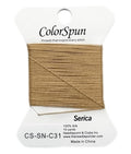 3-Strand Silk Needlepoint Thread, 10 Yard Smooth & Lustrous Silk Thread for Needlepoint, Hand Embroidery, Sewing & DIY Needlework to Family and Friends(Khaki) - color: Khaki