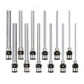 12 Pack Blunt Tip Dispensing Needles Set, Luer Lock 8G-18G